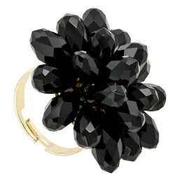 Anello - Black Flower