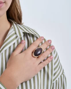 Anello - Brown Oval