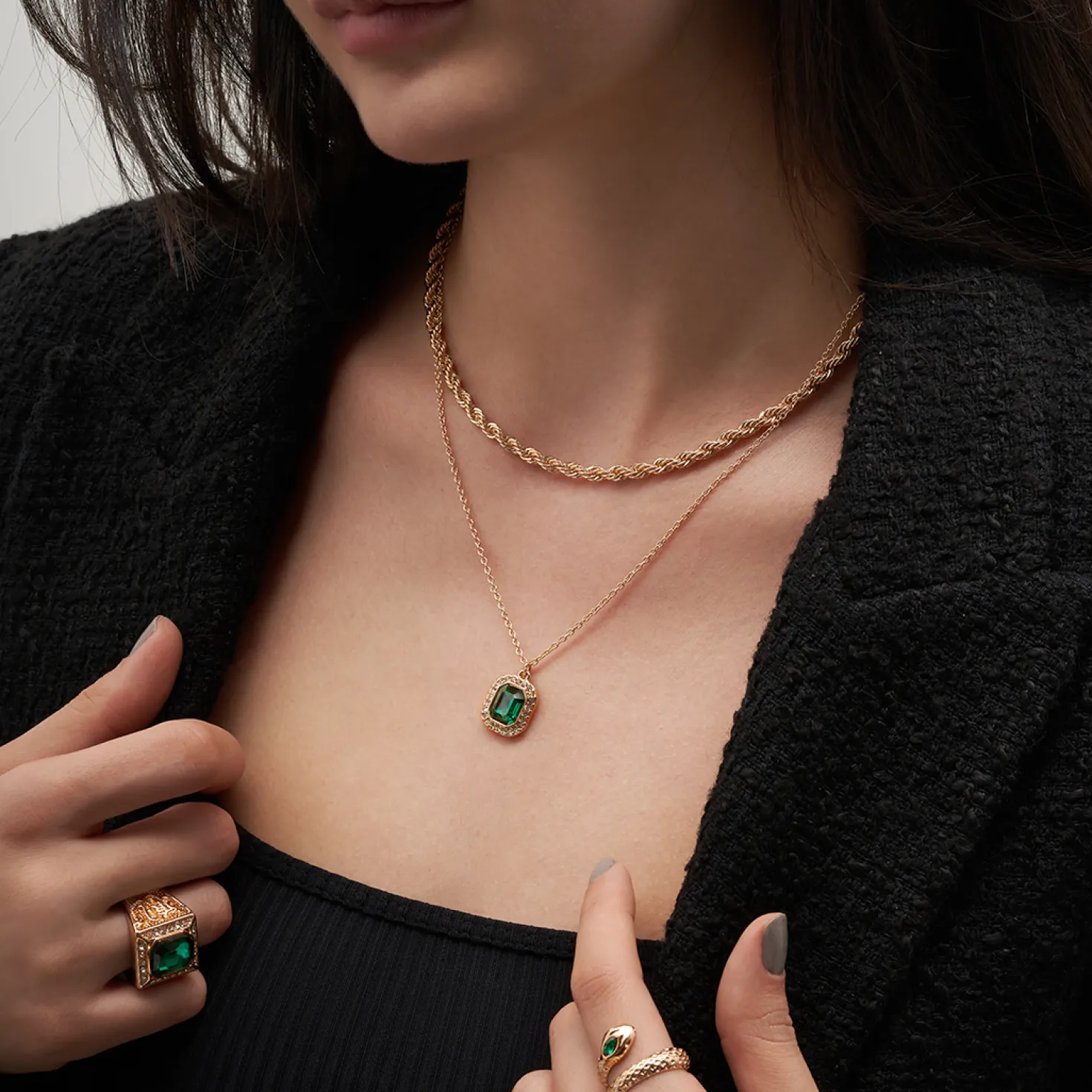Anello - Emerald Queen