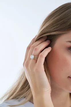 Anello - Golden Diamond