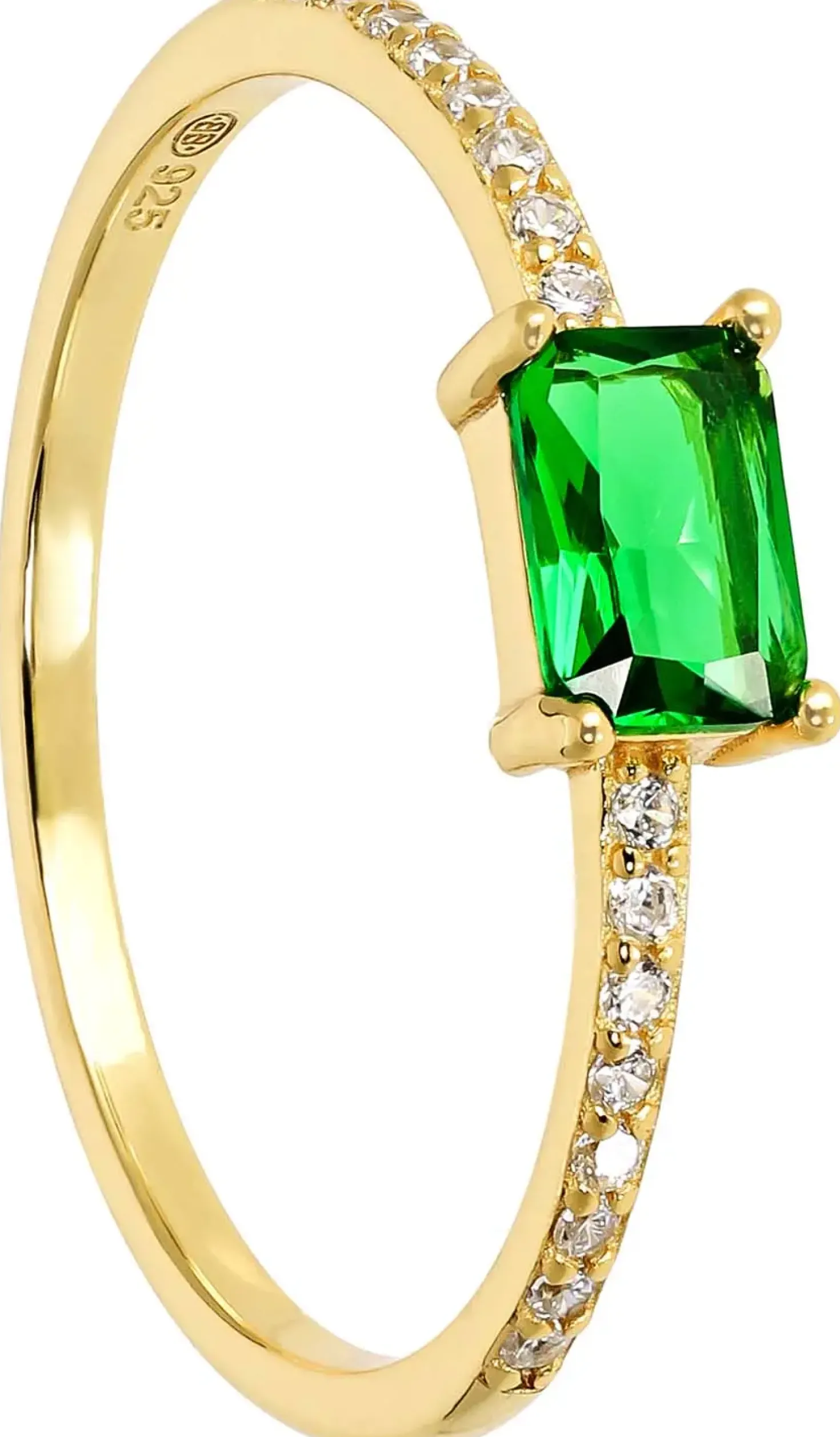 Anello - Green Rectangle