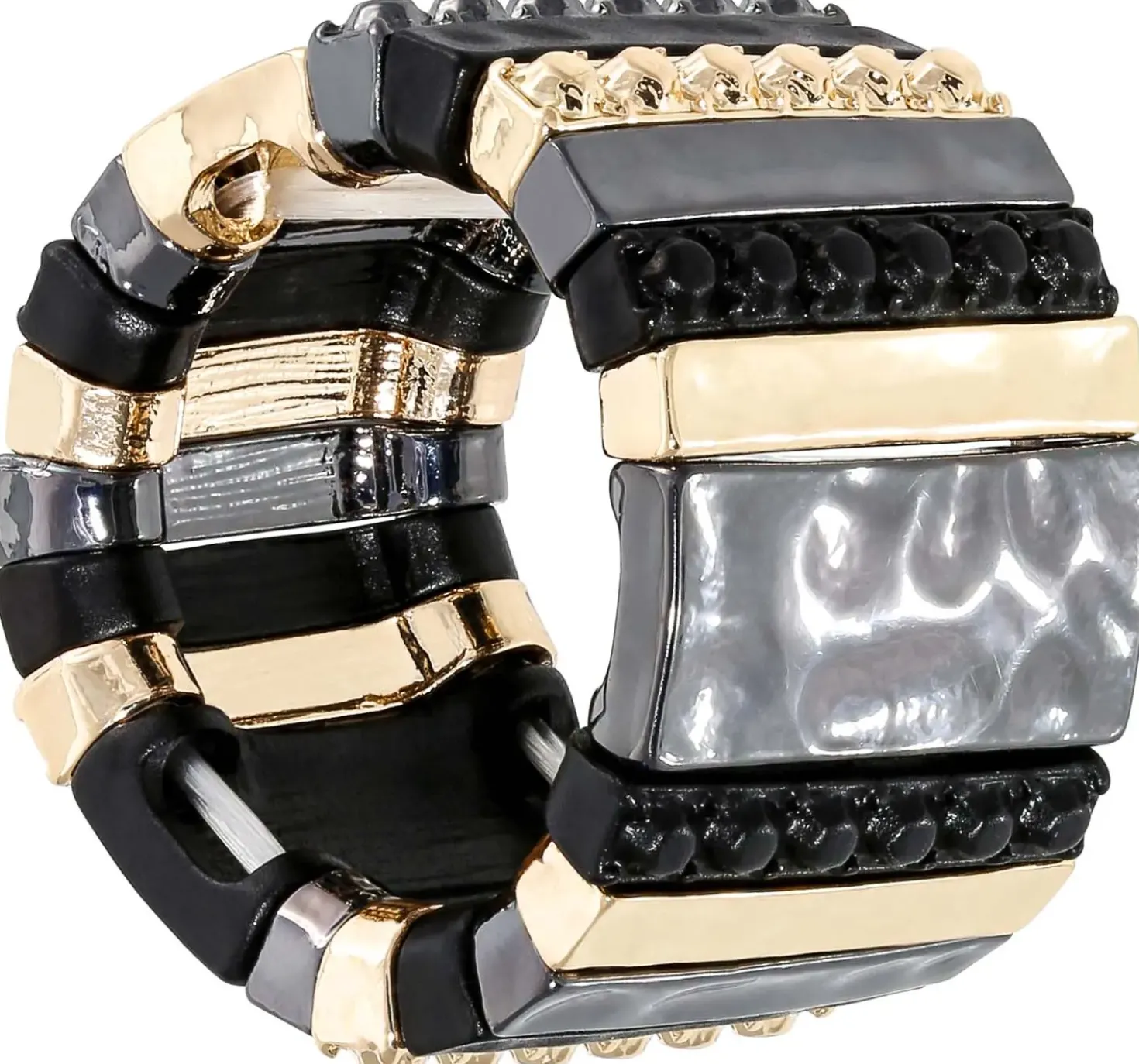 Anello - Metallic Stripes