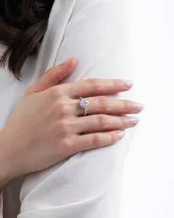 Anello - Oval Cubic Zirconia