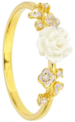 Anello - White Rose