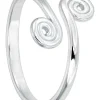 Anello da piede - Silver Swirl