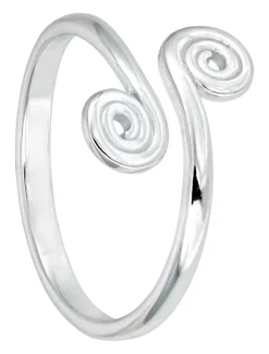 Anello da piede - Silver Swirl