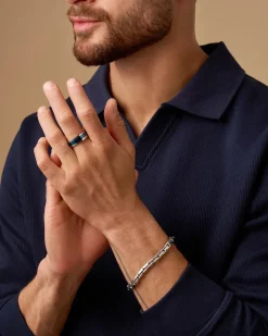 Anello da uomo - Blue Glow