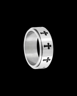 Anello da uomo - Clean Cross
