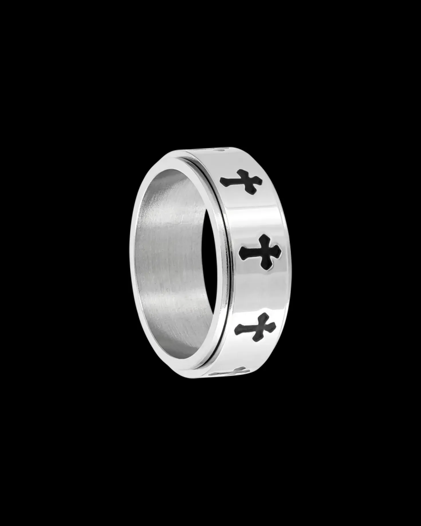 Anello da uomo - Clean Cross