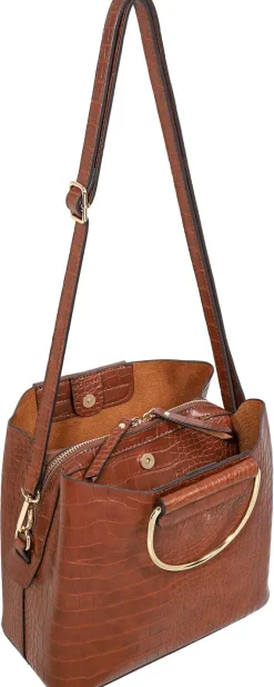 Borsetta - Brown Croco