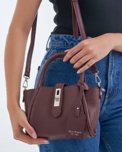 Borsetta - Burgundy Elegance