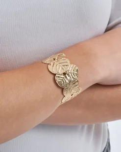 Bracciale - Hammered Leaves