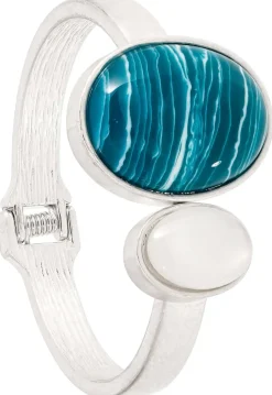 Bracciale - Oval Amazonite