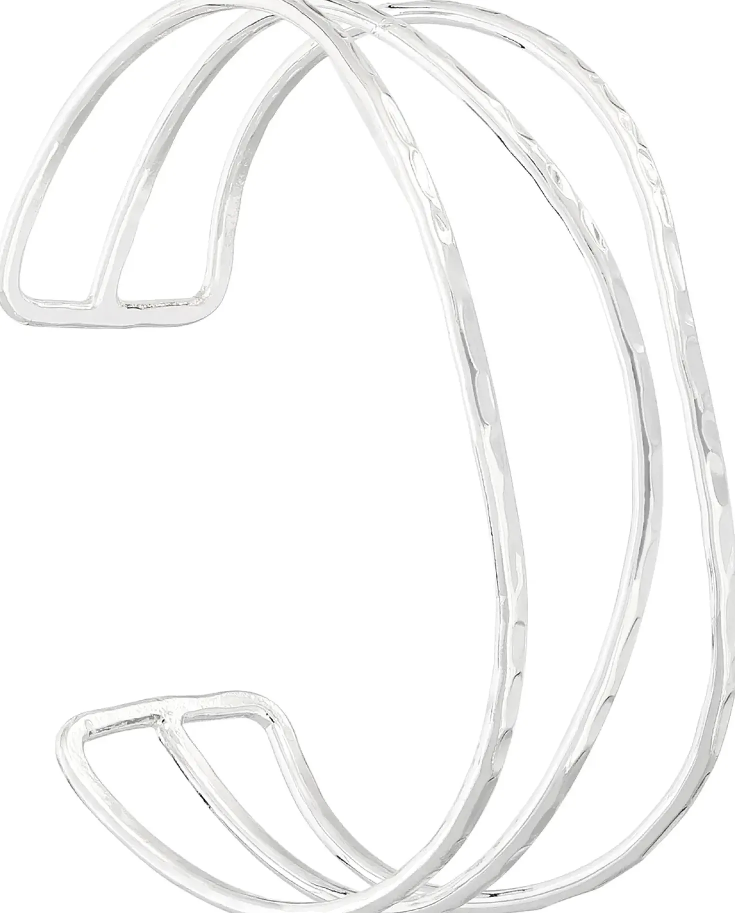 Bracciale - Pounded Silver
