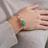 Bracciale - Square Amazonite