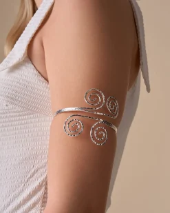 Bracciale da braccio - Silver Swirl