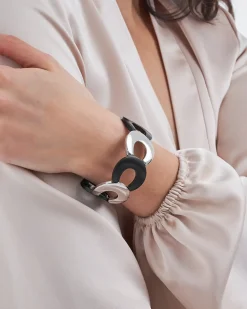Braccialetto - Black & Silver
