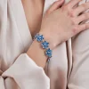 Braccialetto - Blue Flower