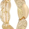 Braccialetto - Hammered Leaf