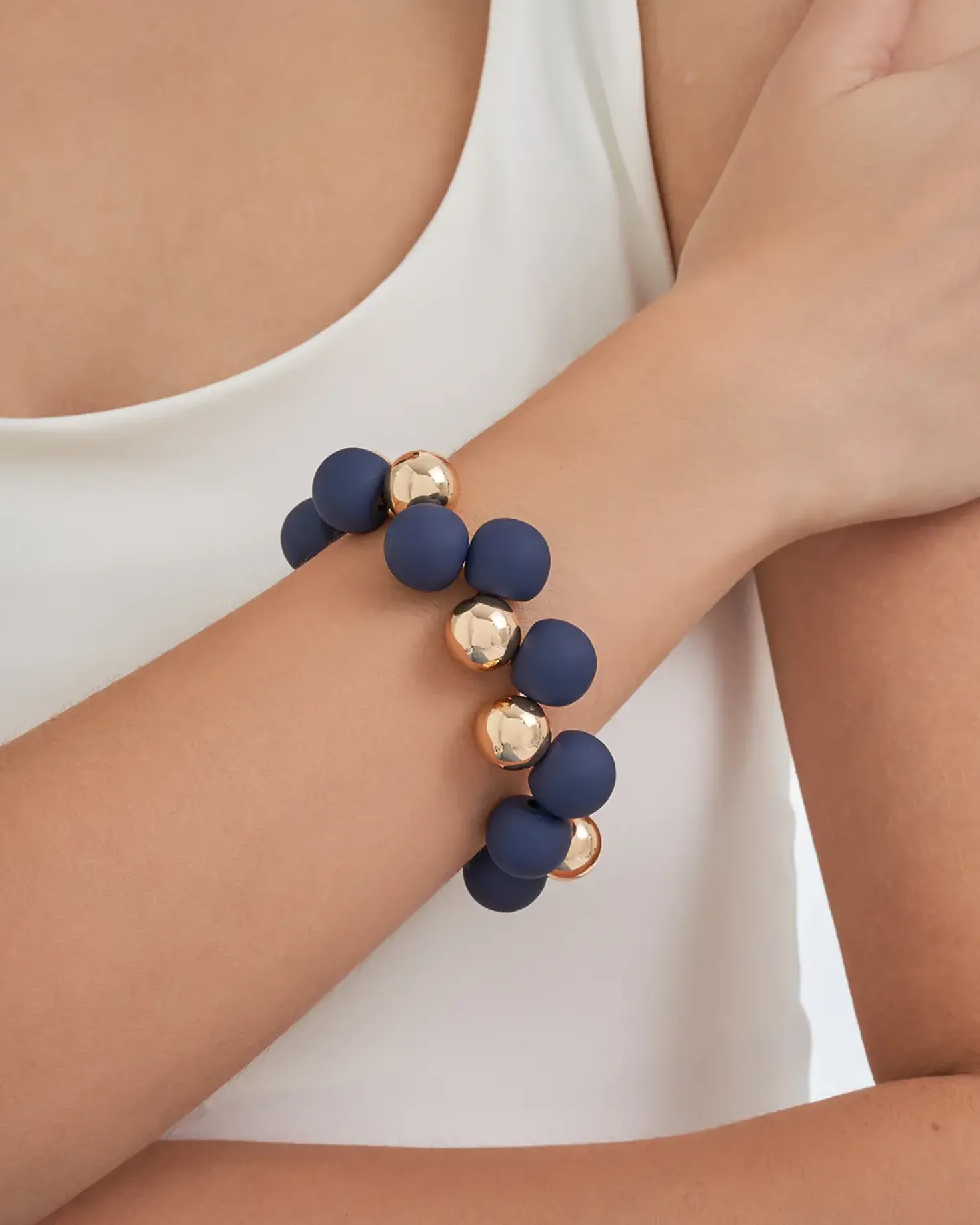 Braccialetto - Navy Pearls