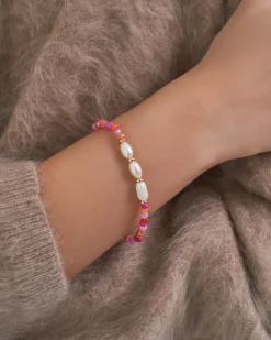 Braccialetto - Pink Jade