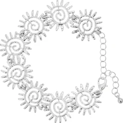 Braccialetto - Silver Swirls