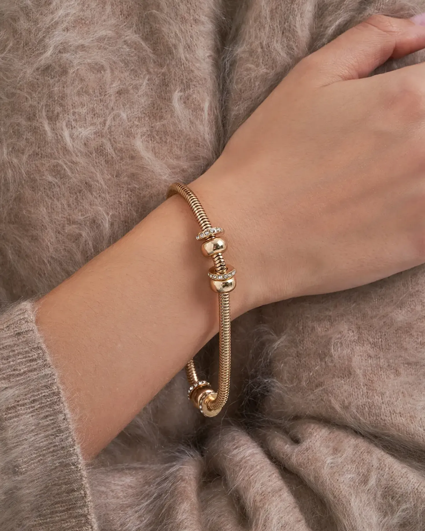 Braccialetto - Sparkly Gold