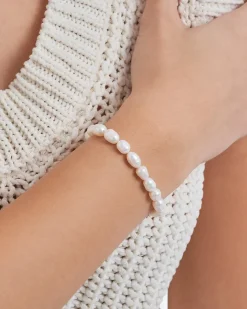 Braccialetto - White Pearl