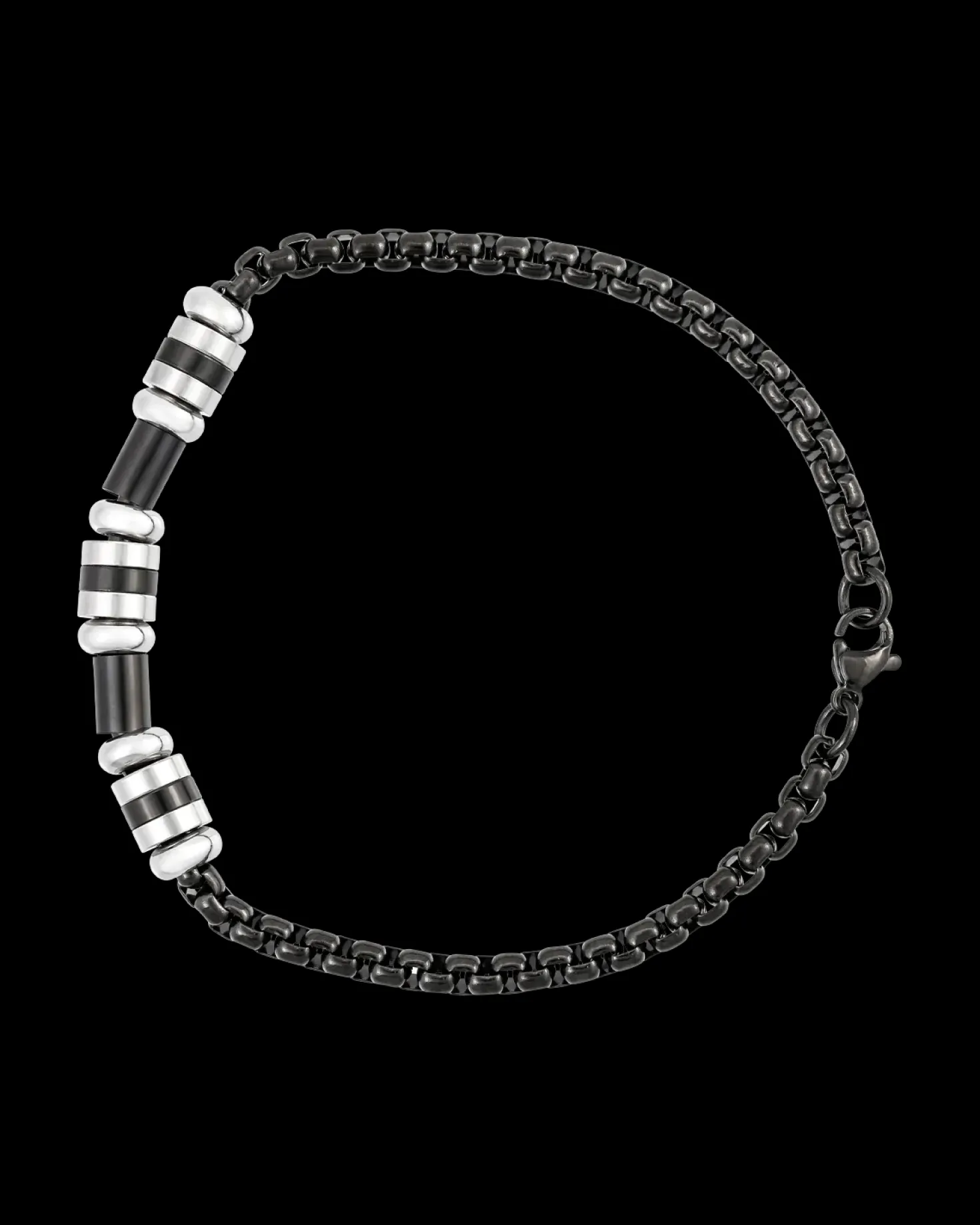 Braccialetto da uomo - Black Phantom