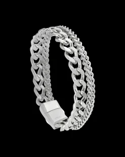 Braccialetto da uomo - Silver Unity