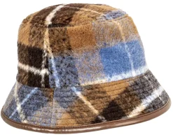 Cappello alla pescatora - Checkered Oxford