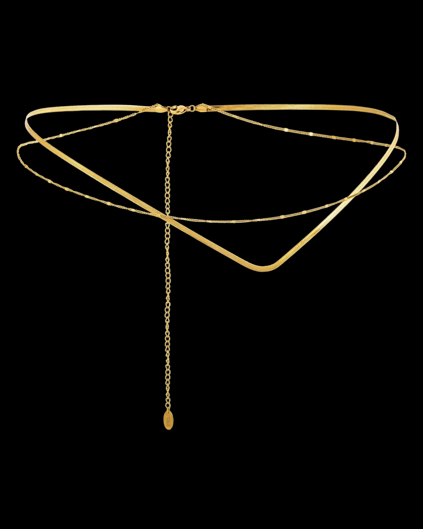 Catenina da ventre - Golden Dots