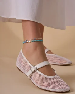 Cavigliera - Blue Sequins