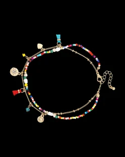 Cavigliera - Colorful Pearls