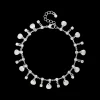 Cavigliera - Silver Shell