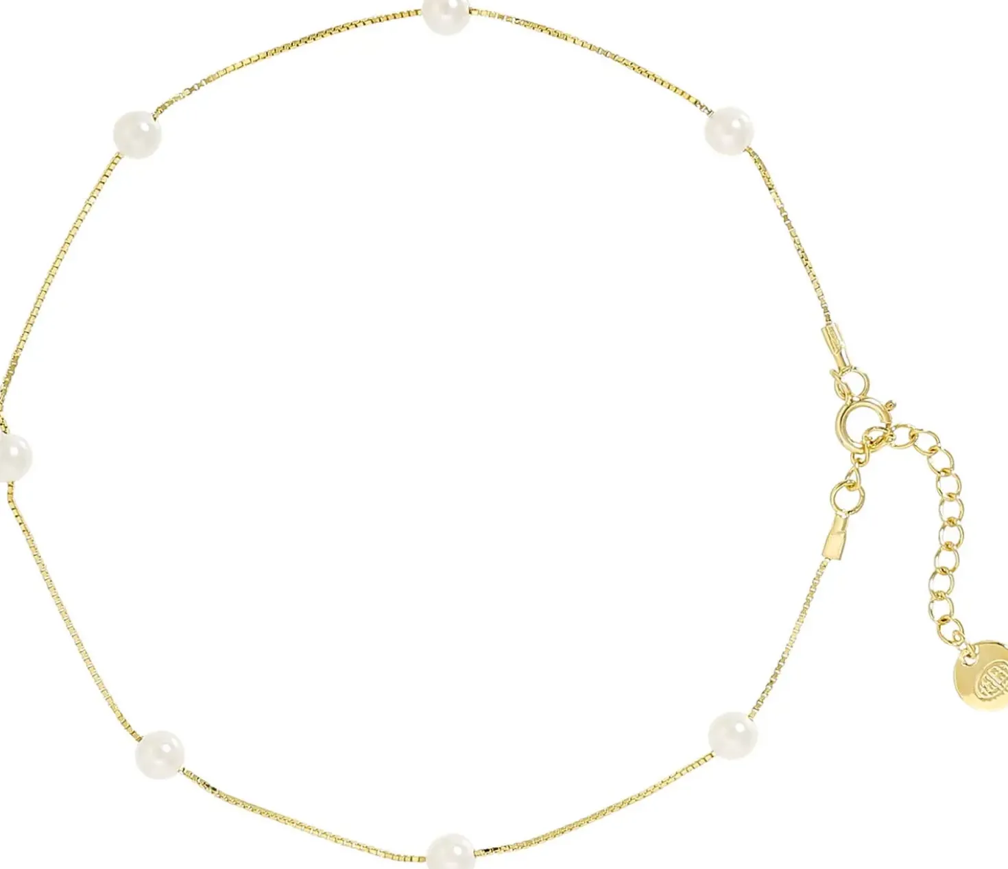Cavigliera - Tiny Pearls