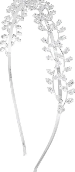 Cerchietto - Floral Zirconia