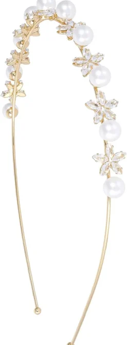 Cerchietto - Zirconia Flowers
