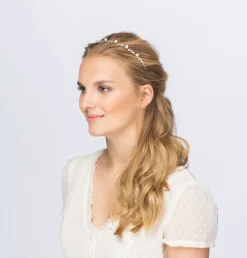 Cerchietto per capelli - perle/strass