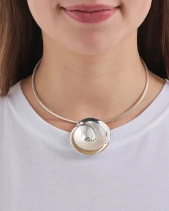 Choker - Silver Flower