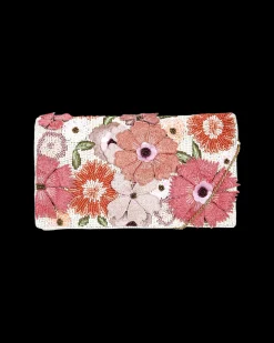 Clutch - Peach Floral