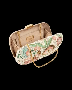 Clutch box - Beaded Blossom