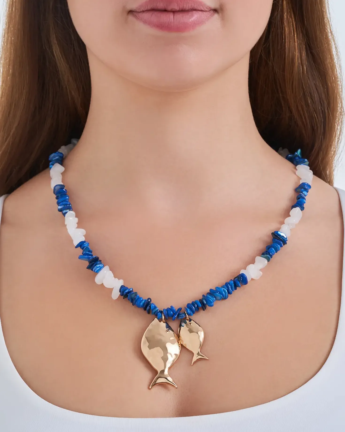 Collana - Blue Shells