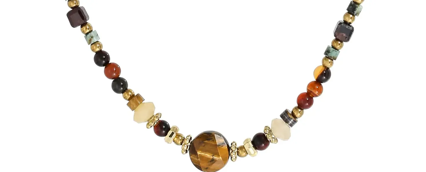 Collana - Brown Agate