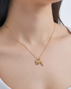 Collana - Cross Heart