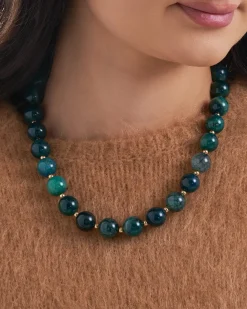 Collana - Emerald Agate