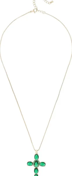 Collana - Emerald Cross