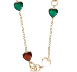 Collana - Emerald Hearts