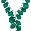Collana - Emerald Leaves