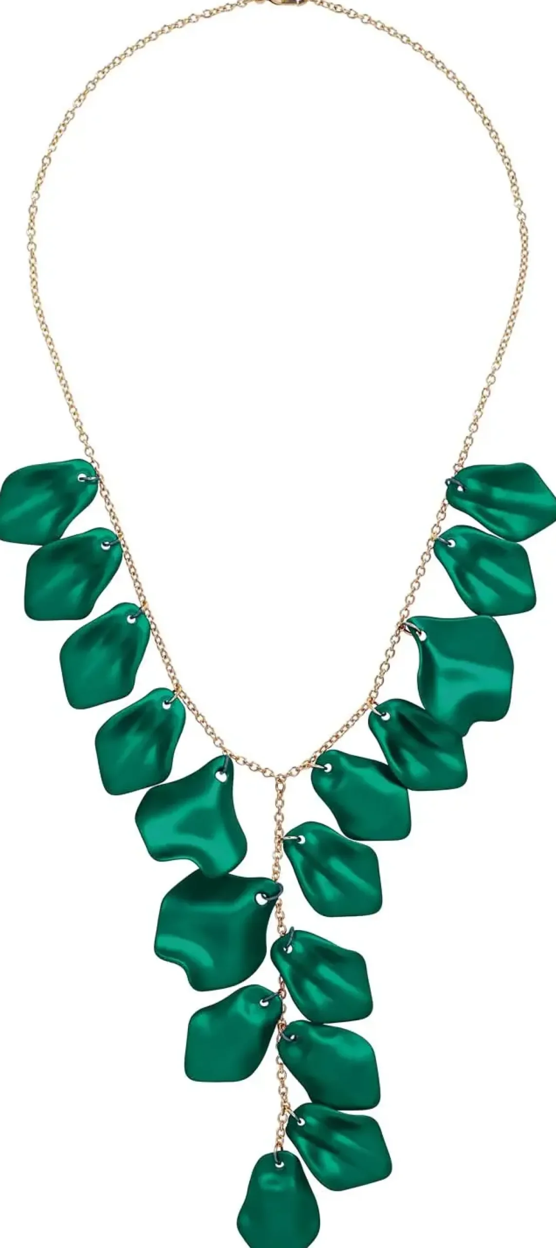 Collana - Emerald Leaves